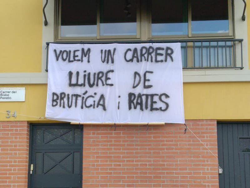 Rates al carrer Bisbe Perelló
