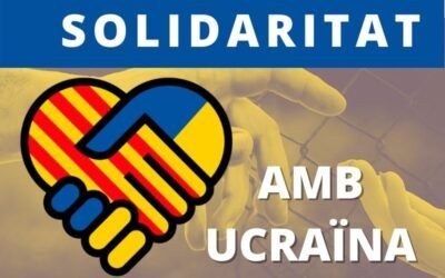 Punt de recollida de material d’ajuda humanitària pera Ucraïna