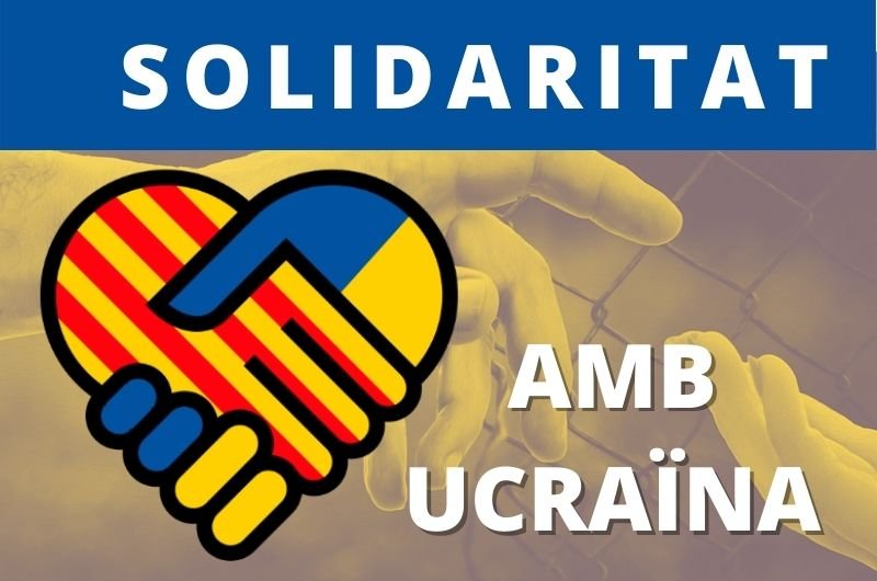 Punt de recollida de material d’ajuda humanitària pera Ucraïna