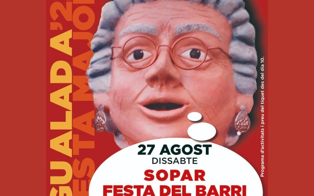 Sopar de Festa Major